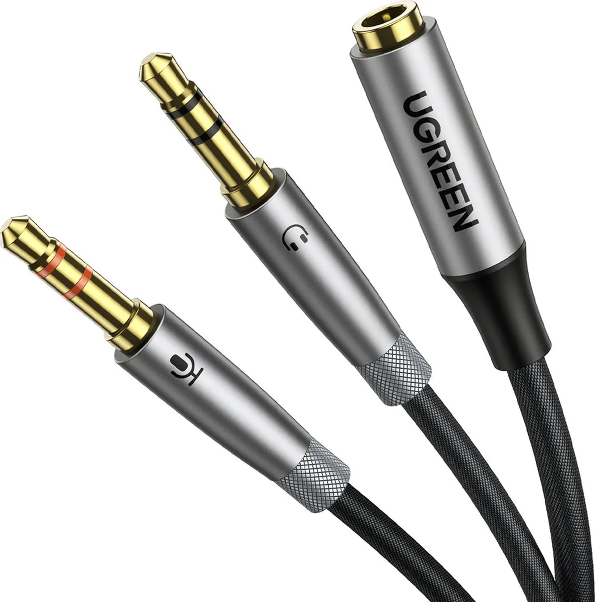 UGREEN AUX Splitterkabel 3,5mm