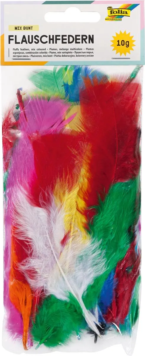 Folia Fleece Veren 10g - Ø1cm