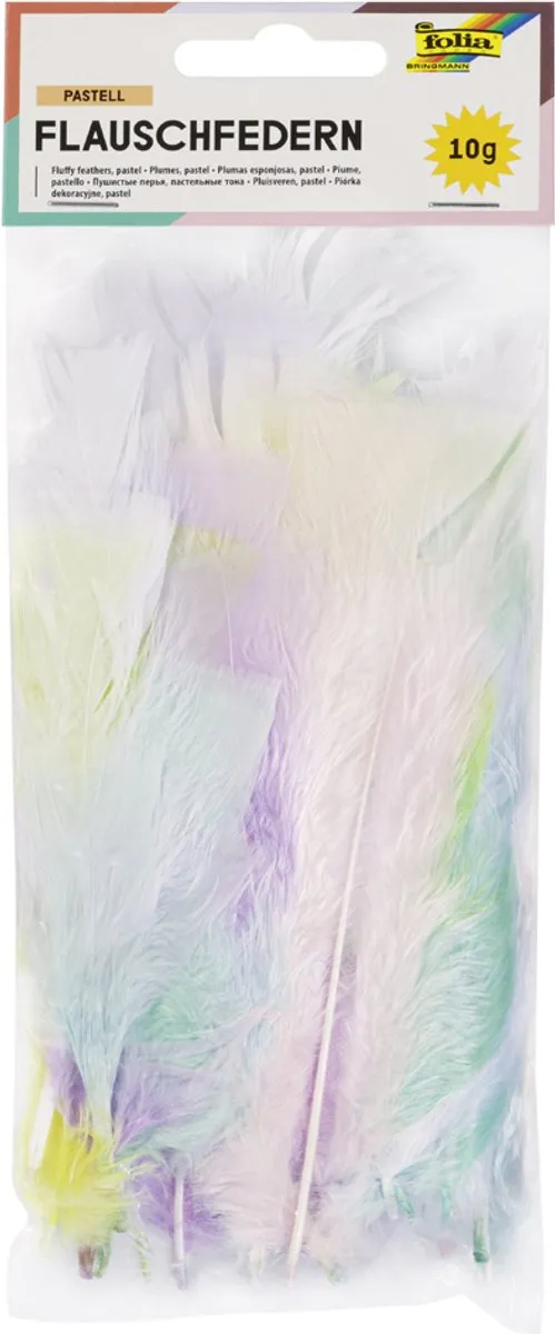 Folia Fleece Veren 10g - Ø1cm