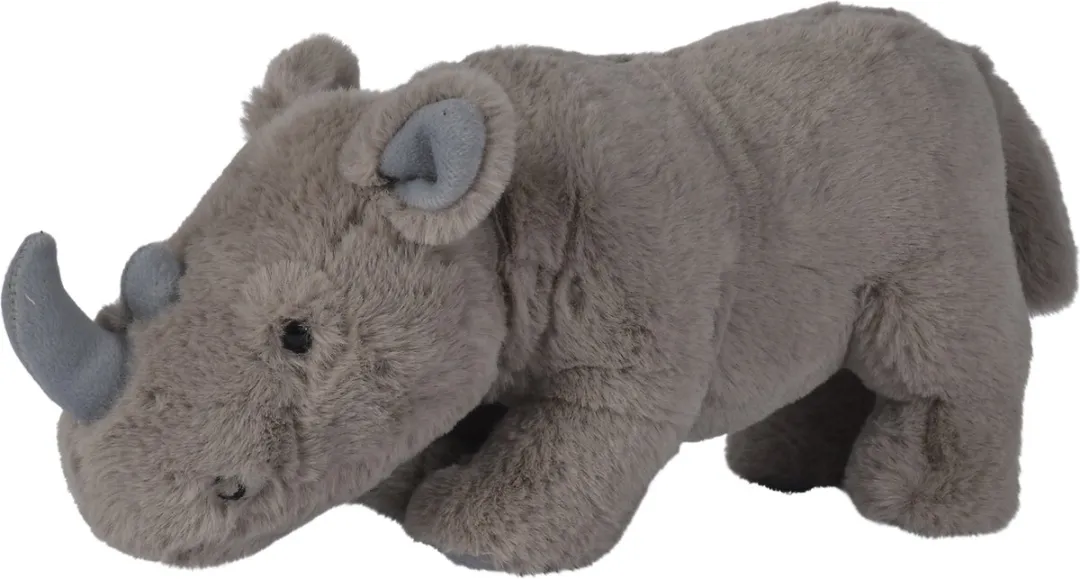 Nicotoy Pluche Neushoorn 30cm - Grijs