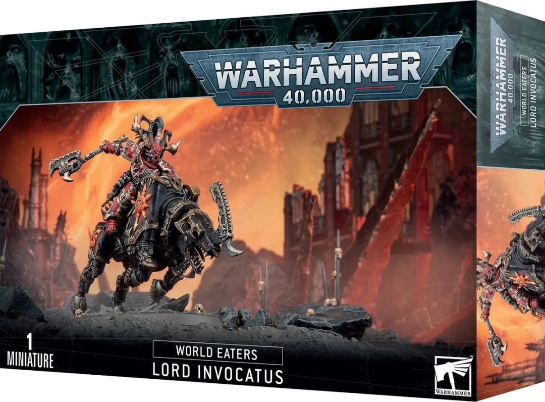 Games Workshop World Eaters Lord Invocatus op Juggernaut