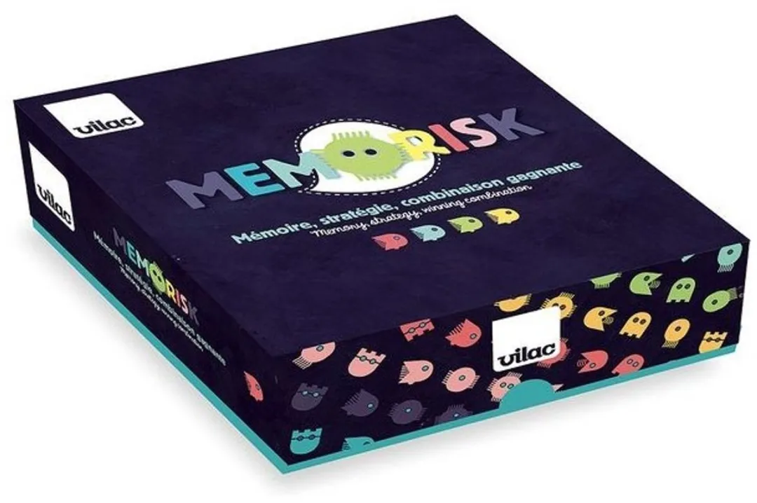 Vilac geheugenspel MEMORISK houten strategiespel voor kinderen.