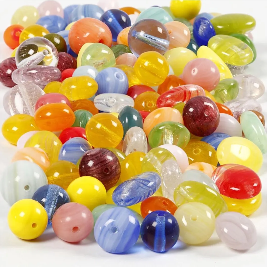 Creativ Company Glazen Kralen Set 6-13mm