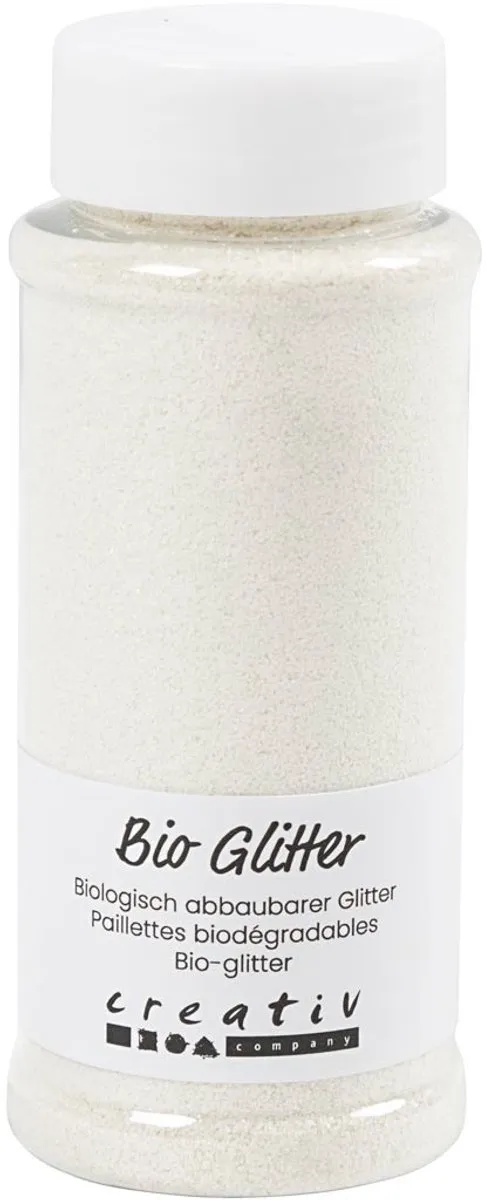 Creativ Company Bio Sparkles 140ml - Wit