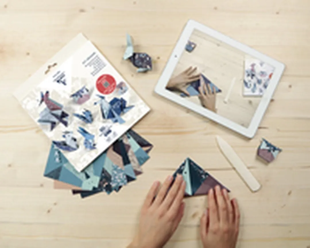 Clairefontaine Origami Papier Wouddieren - 60 Vel - 10x15cm