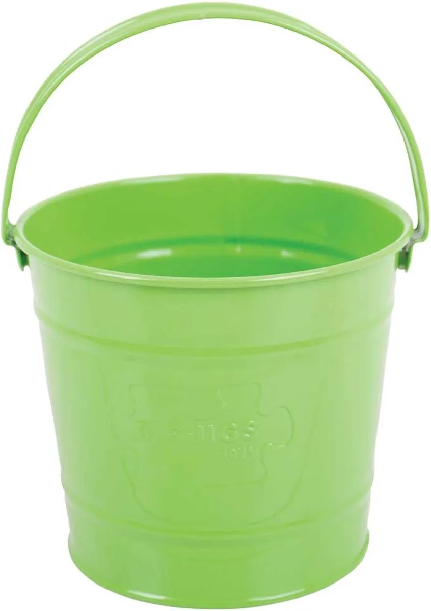 BIGJIGS Green Bucket Multicolor