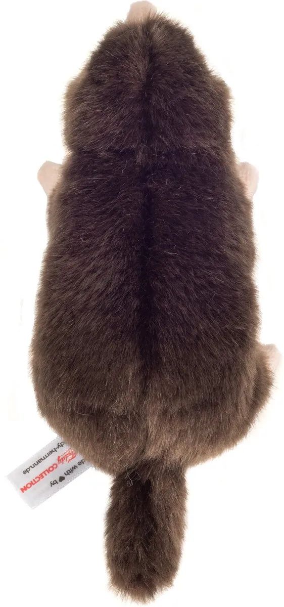 Teddy Hermann Knuffeldier Mol - Zwart 17cm