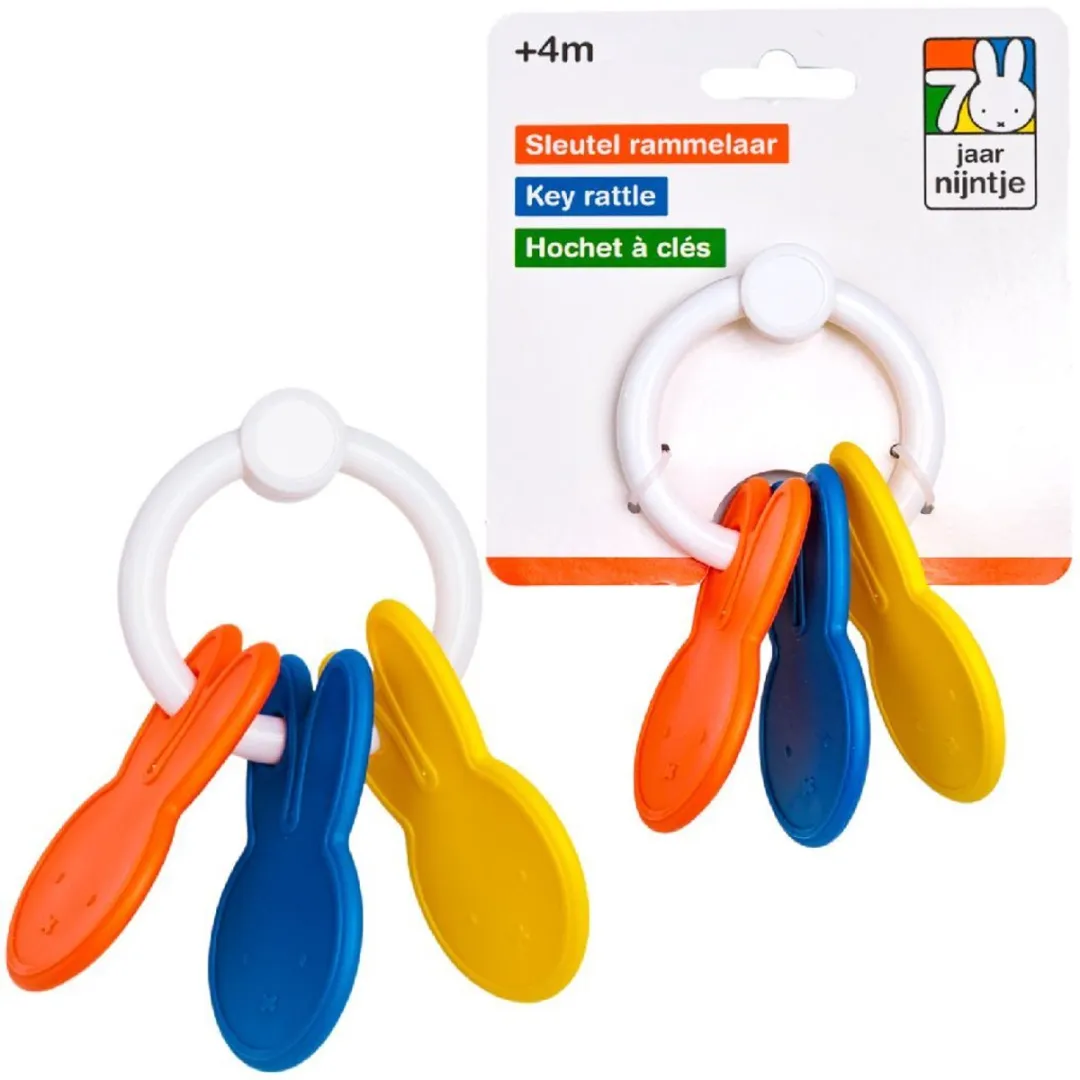 Rubo Toys Nijntje Sleutelbos Rammelaar