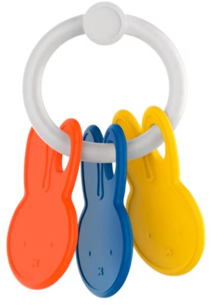 Rubo Toys Nijntje Sleutelbos Rammelaar - Meerkleurig
