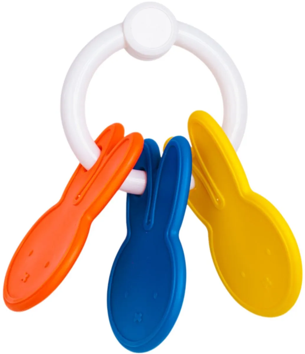 Rubo Toys Nijntje Sleutelbos Rammelaar - Meerkleurig