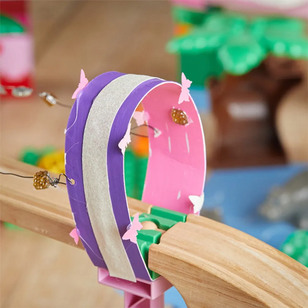 Toy2 Treinbaan Tunnelbogen 500 Stuks - Wit