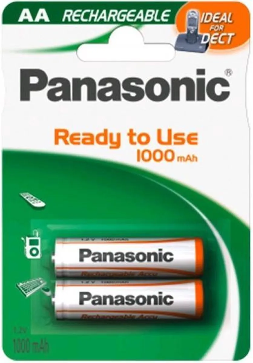 Panasonic HHR-3LVE/2BC AA Accu 1000mAh