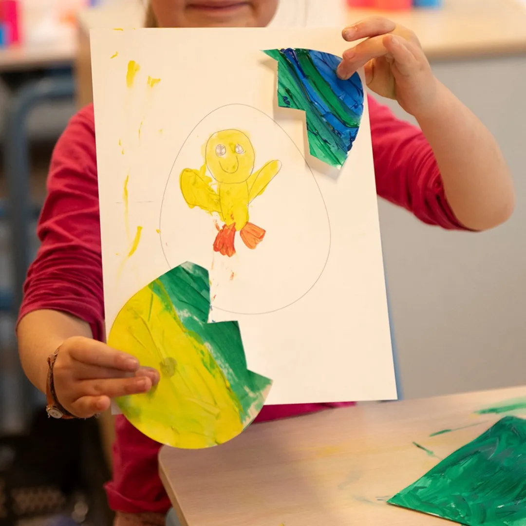 Creall Plakkaatverf - Paars - paarse schoolverf - fles 1000ML - Gemaakt in Nederland - professionele kwaliteit - basic color - vegan - glutenvrij