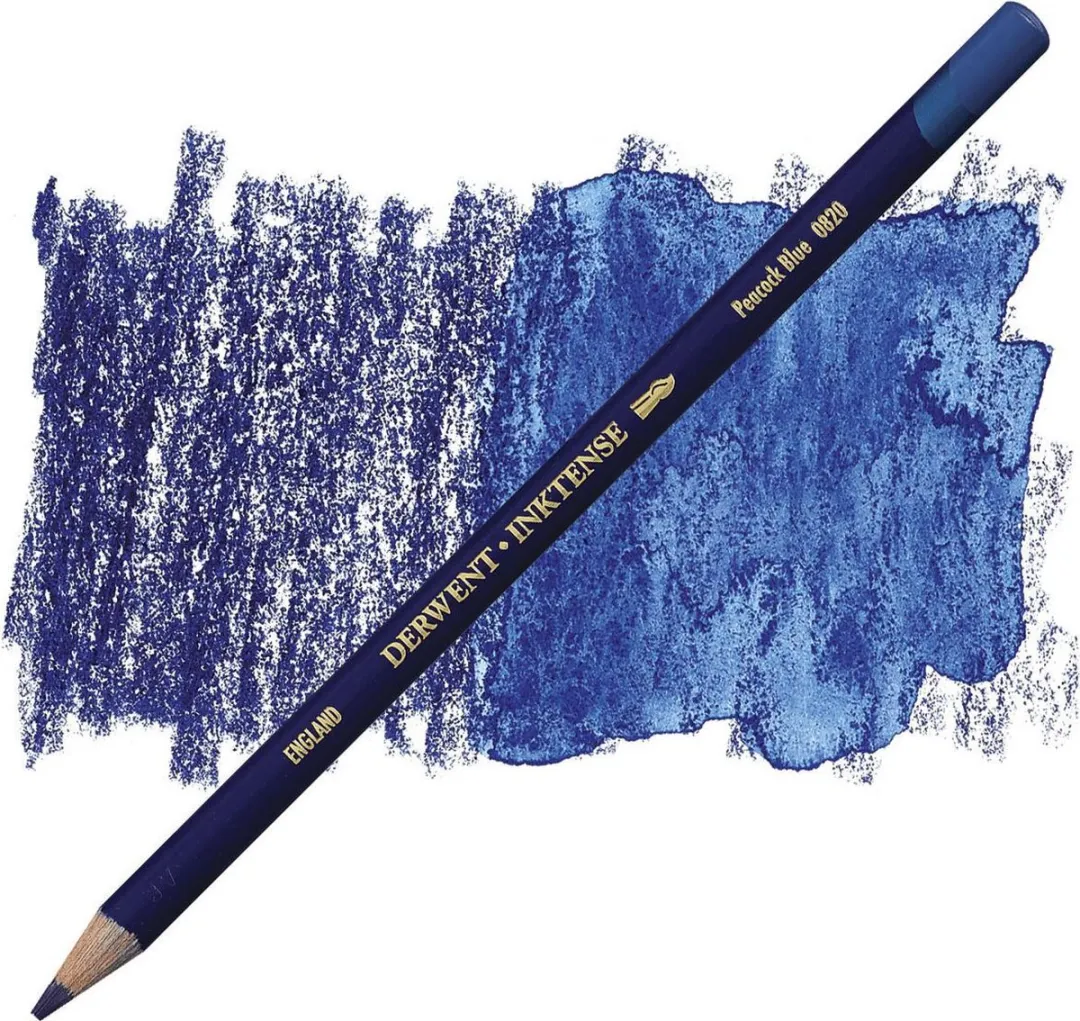 Derwent Inktense Peacock Blue 0820 Potlood
