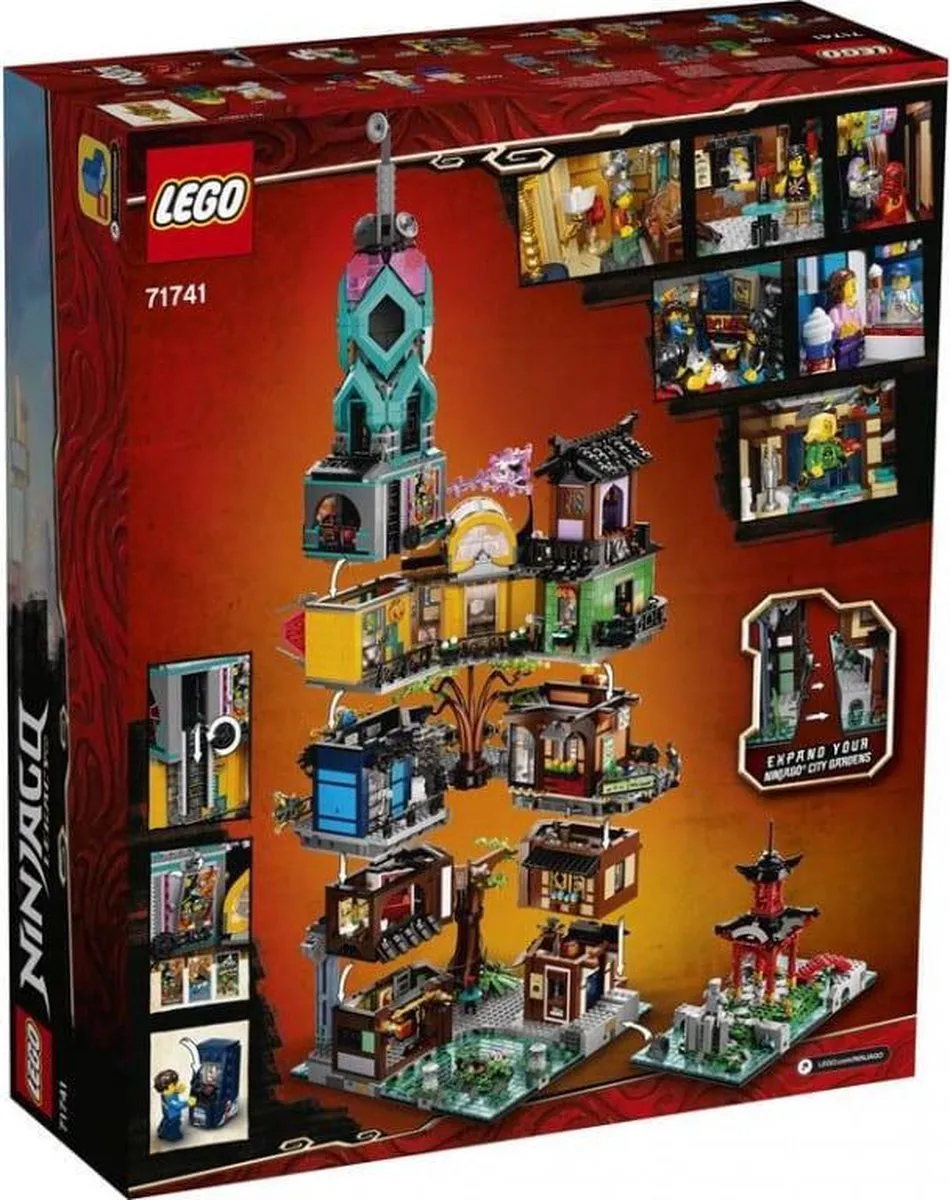 LEGO Ninjago Stadstuinen 71741
