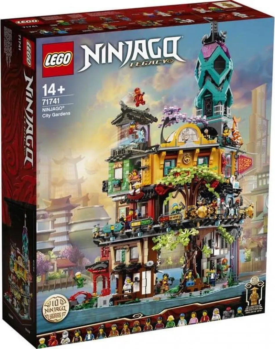 LEGO Ninjago Stadstuinen 71741 - 5685 Stukken - afbeelding 4 van 4