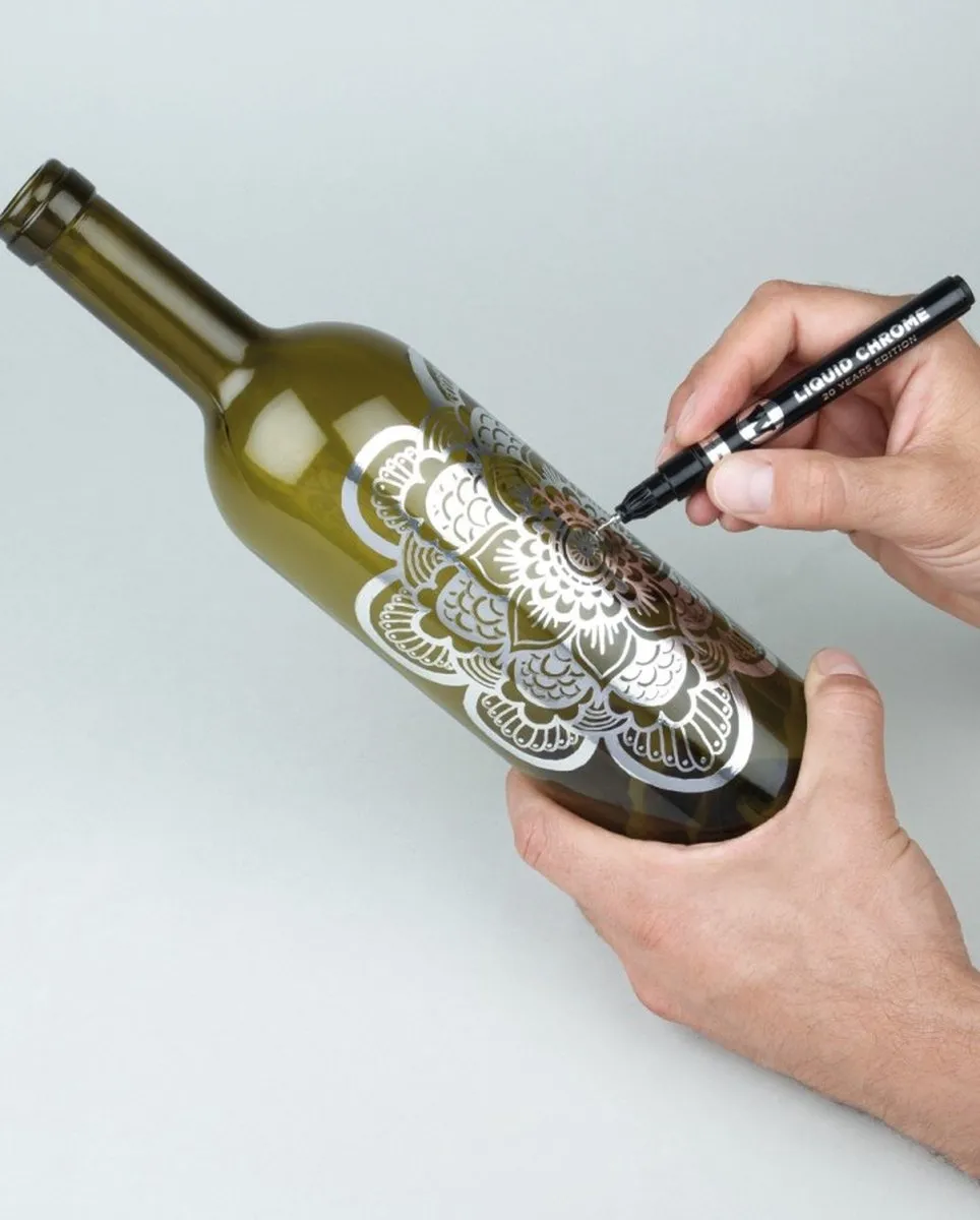 Molotow Hobbyverf Liquid Chrome 3mm Kalligrafie Marker - Multi
