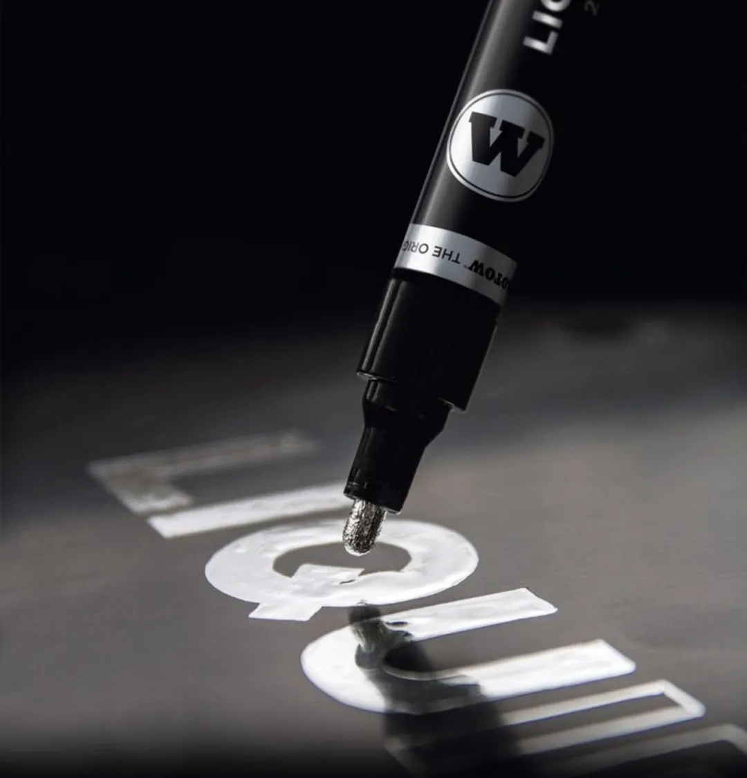 Molotow Hobbyverf Liquid Chrome 3mm Kalligrafie Marker