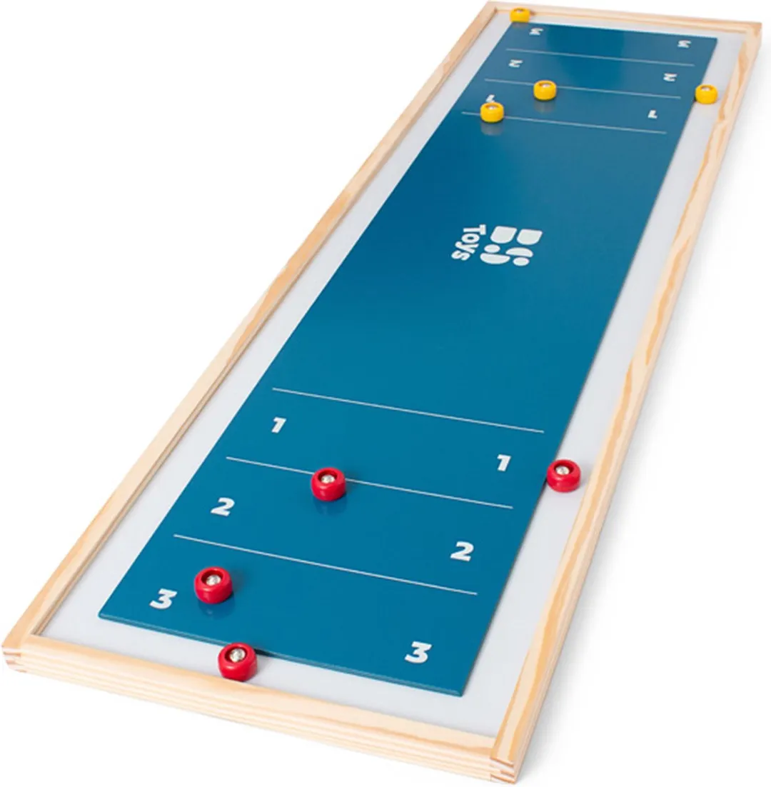 BS Toys Houten Curling Tafelspel GA509 - 2 Spelers