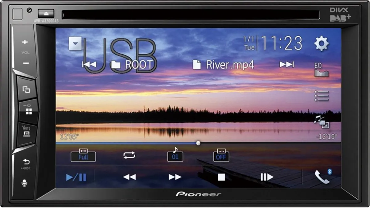 Pioneer AVH-A3200DAB Autoradio DAB+