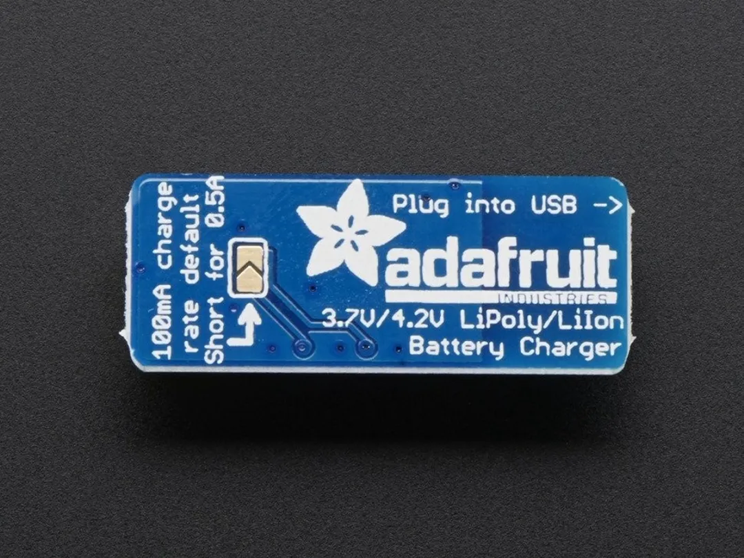 Adafruit Micro Lipo USB Li-ion/LiPoly Laadmodule 1304 - Meerkleurig