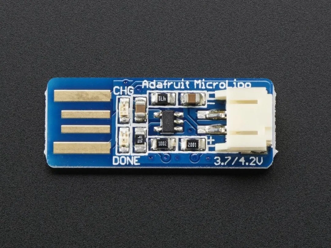 Adafruit Micro Lipo USB Li-ion/LiPoly Laadmodule 1304 - Meerkleurig