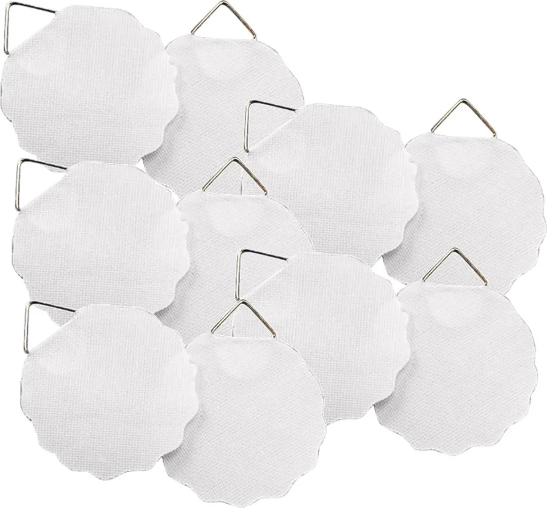Rayher Ophanghaakjes 10 Stuks - Wit