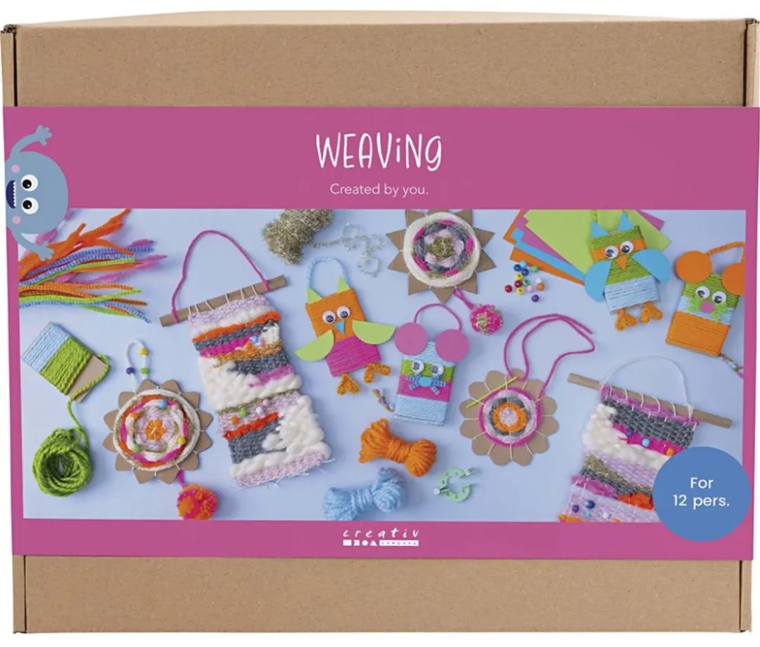 Creativ Company Groepsset Weven Wanddecoraties