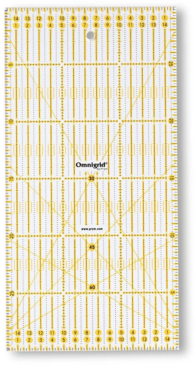 Prym Universele Liniaal Omnigrid 15x30cm
