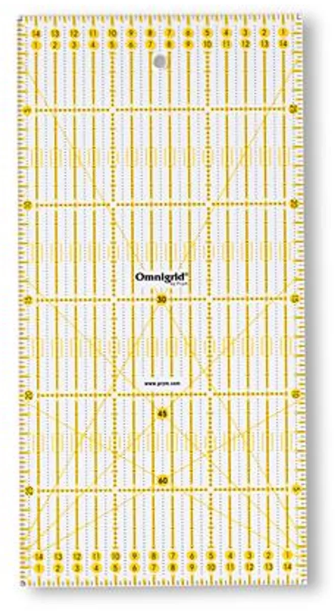 Prym Universele Liniaal Omnigrid 15x30cm - Transparant - afbeelding 6 van 6