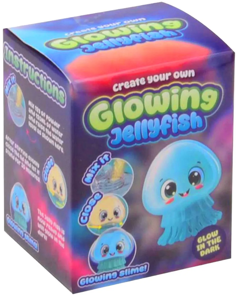 Johntoy Maak je Eigen Glow-in-the-Dark Jellyfish - Multi kleuren