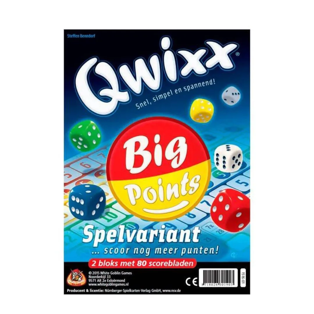 White Goblin Games Qwixx Scoreblokken - 2-5 Spelers