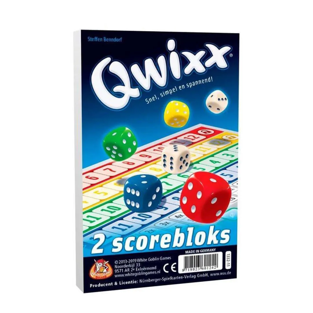 White Goblin Games Qwixx Scoreblokken - 2-5 Spelers