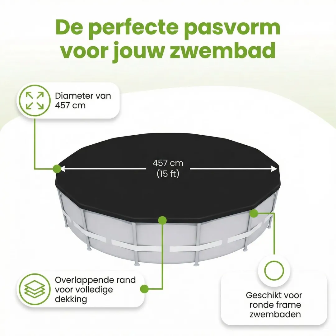 Bestway Paradijsprint Zwembad 457x84cm - 7-delig