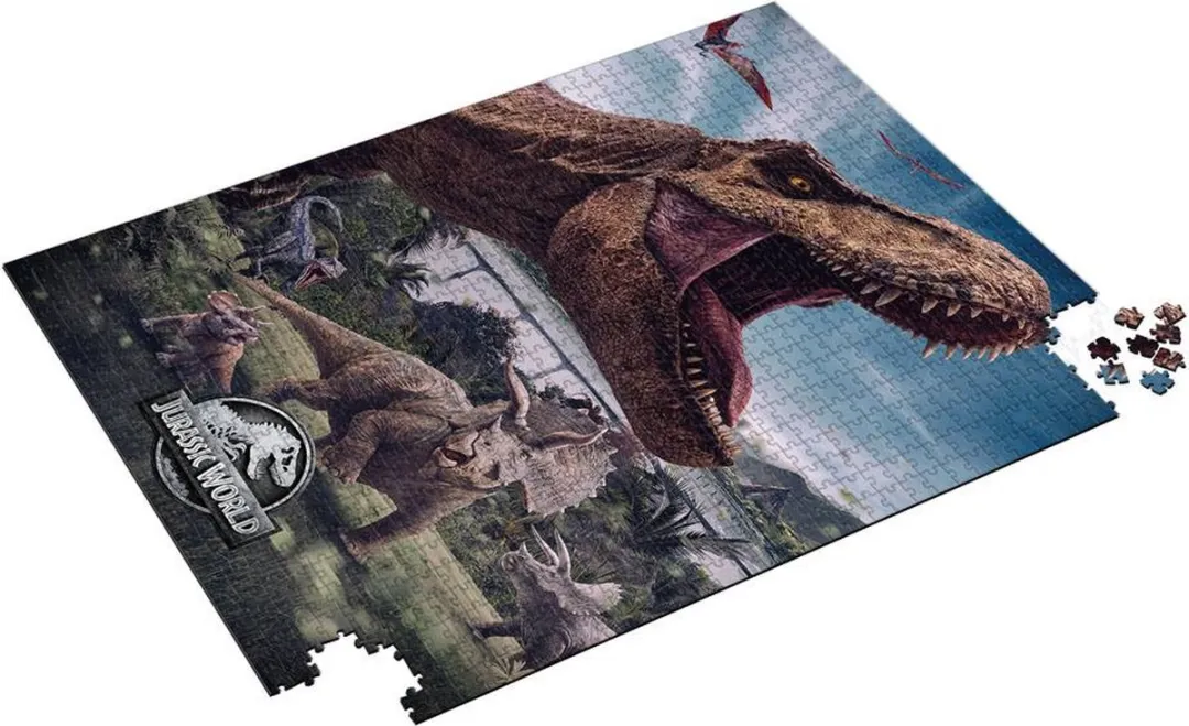 SD Toys Jurassic World Rex Puzzle Poster - 1000 Stukjes - Multi - afbeelding 2 van 3