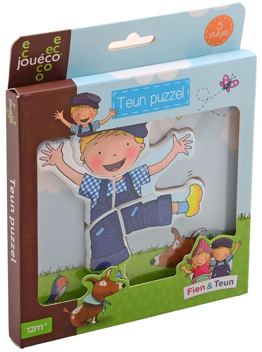 Johntoy Fien en Teun Puzzel 1000 Stuks JT80169 - Multicolor