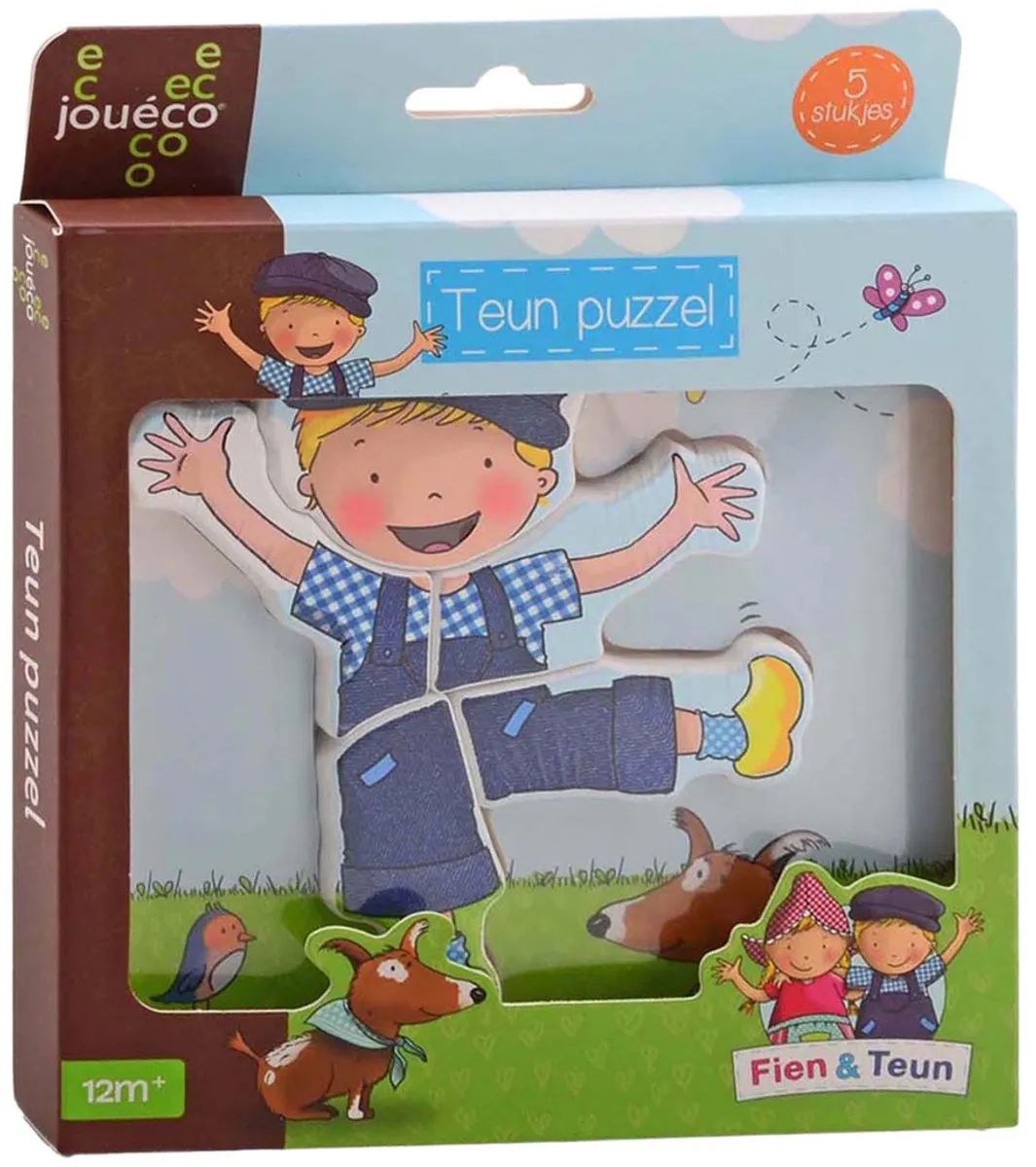Johntoy Fien en Teun Puzzel 1000 Stuks JT80169 - Multicolor