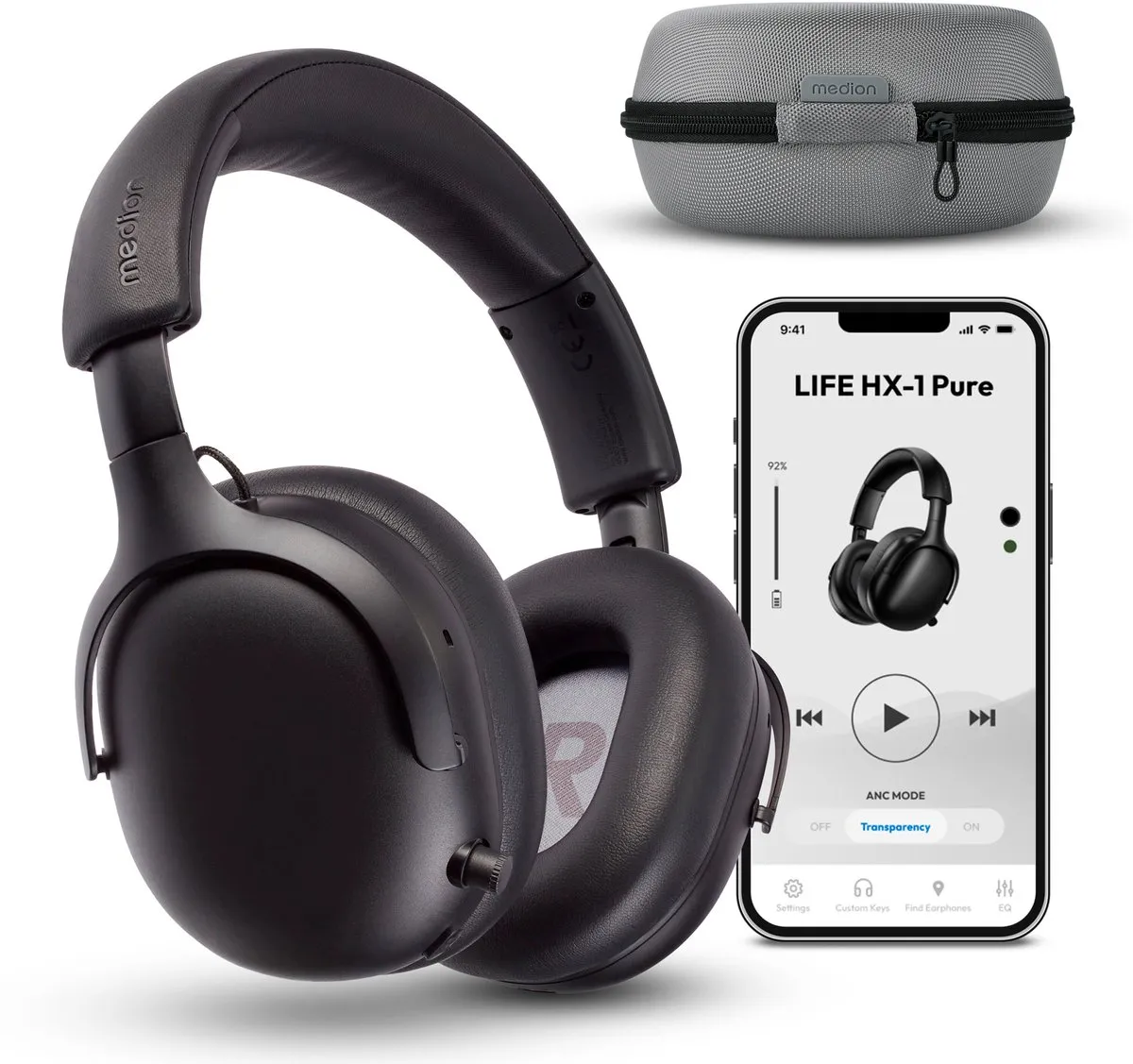 Medion HX-1 Pure Over-Ear Koptelefoon