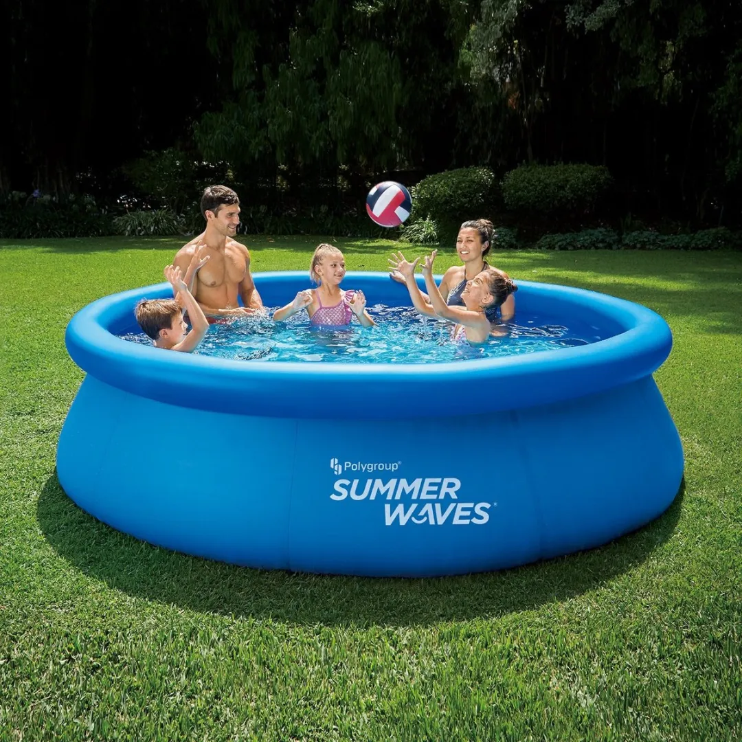 Summer Waves Quik Set Zwembad Ø305cm - Blauw - afbeelding 6 van 6