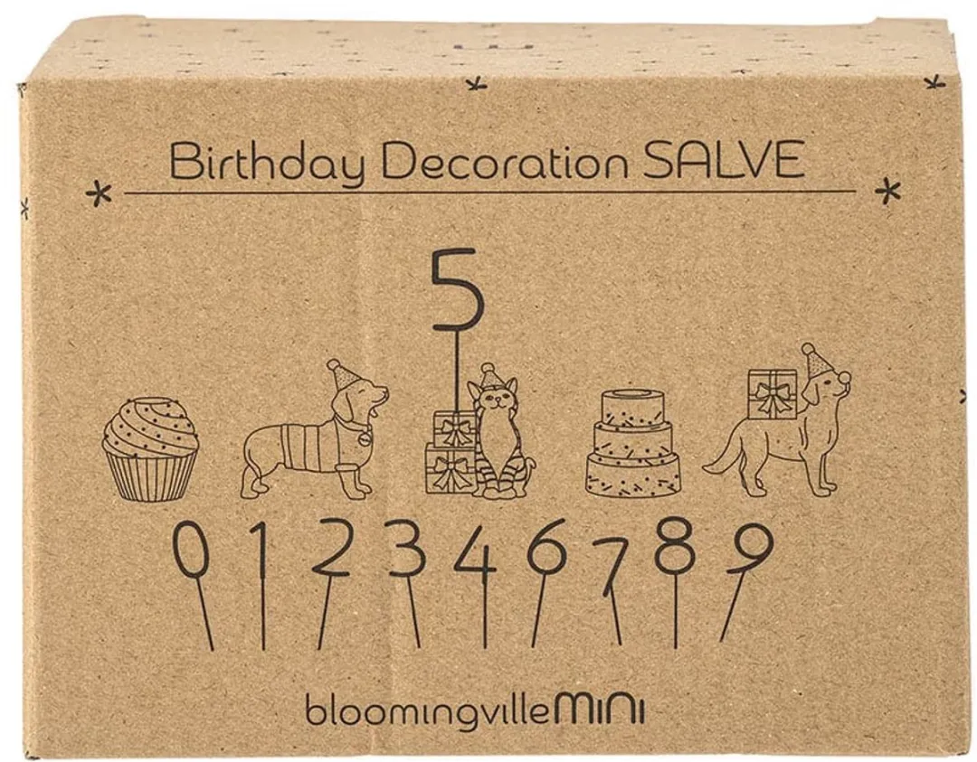 Bloomingville Verjaardag Decoratie Salve