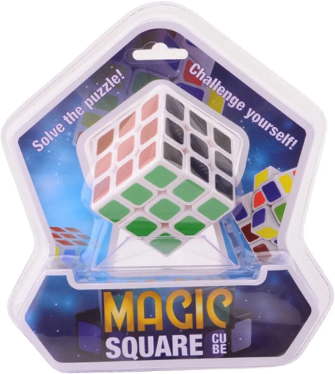 Johntoy Magische Kubus 25028 - 5,5 cm