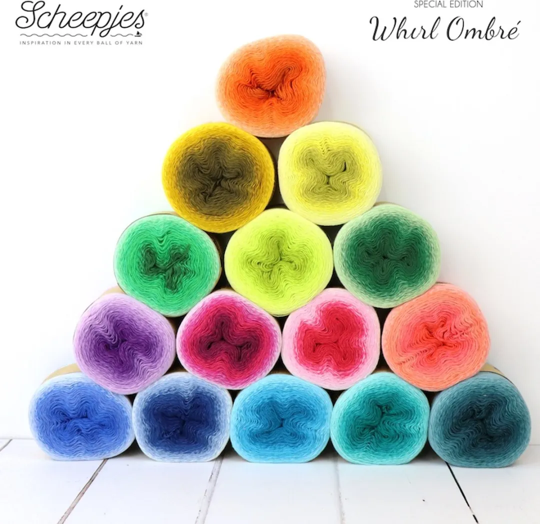 Scheepjes Whirl Ombré 565 Murderous Mint - 3 Kleuren