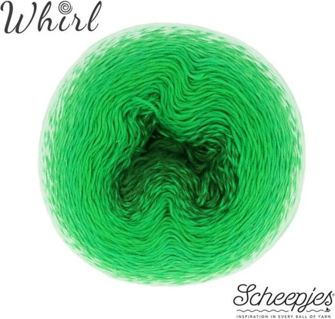 Scheepjes Whirl Ombré 565 Murderous Mint - 3 Kleuren