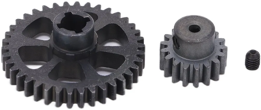 Reserveonderdelen voor metalen reductiemotorversnelling voor Wltoys A949 A959 K929 1/18 RC-auto