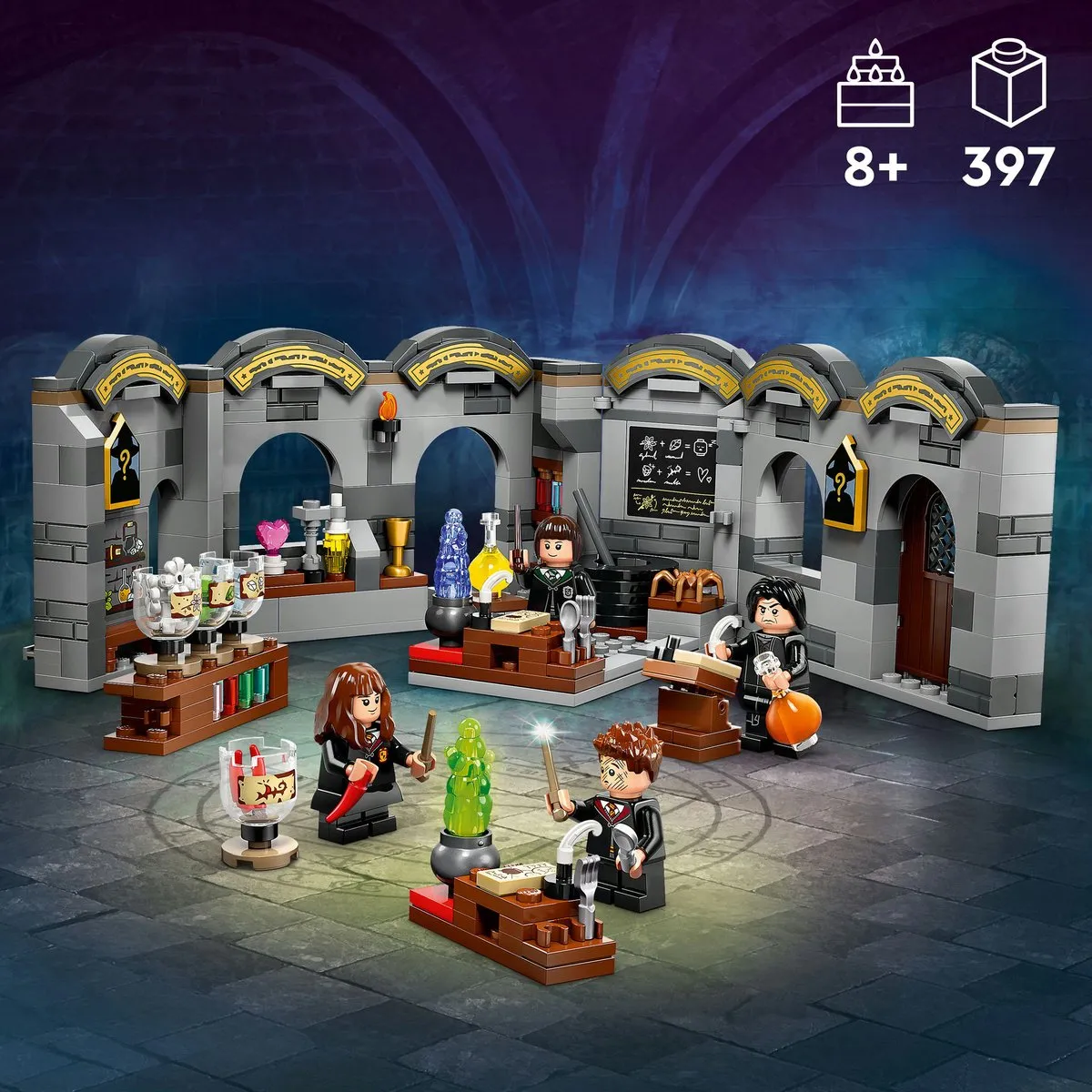 LEGO Harry Potter Kasteel Zweinstein Toverdrankenles 76431 - 397 Stukken