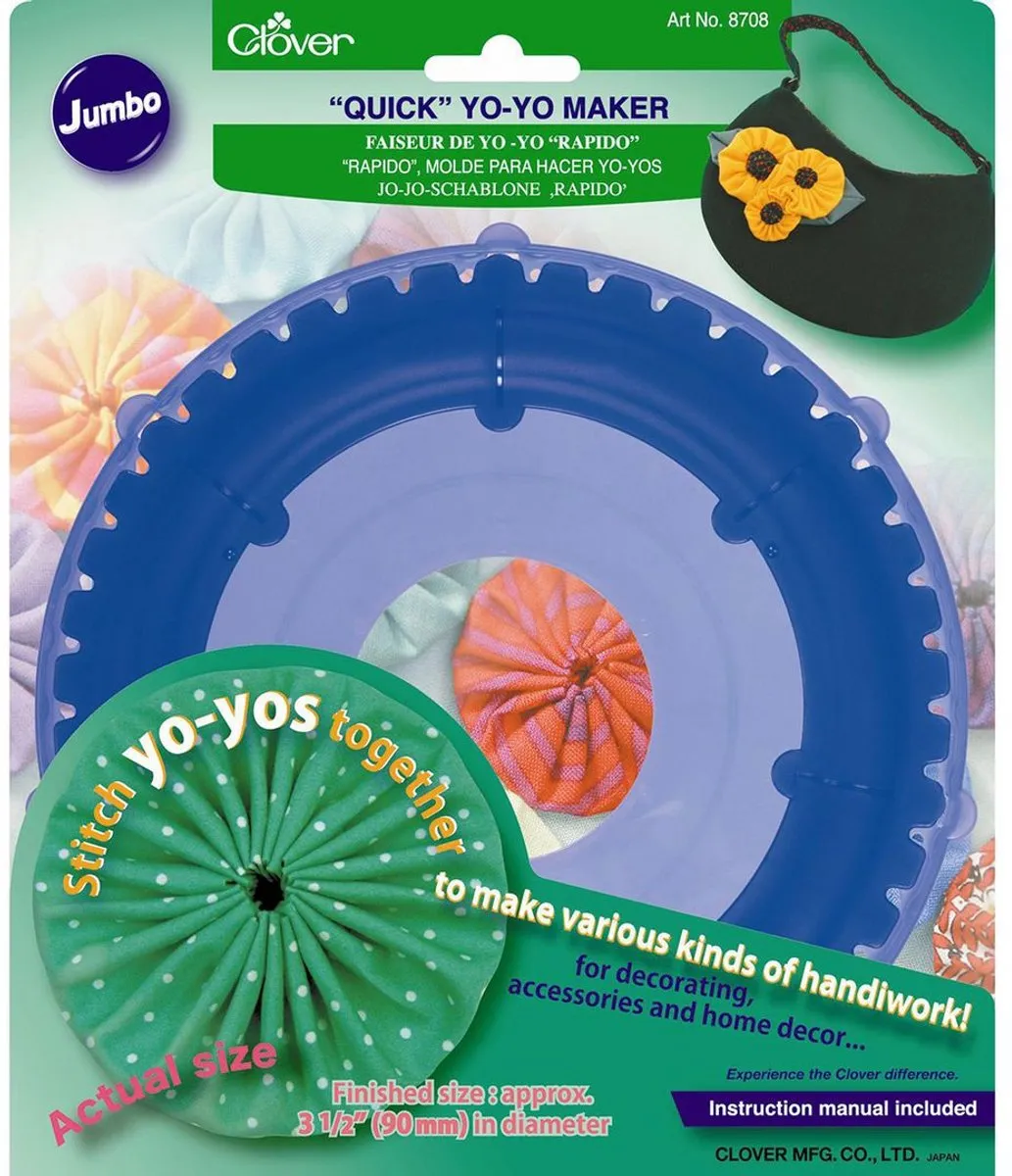 Clover 8708 Yo-Yo Maker 90mm - Blauw
