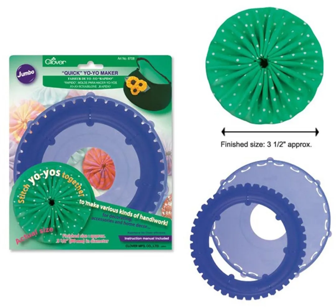 Clover 8708 Yo-Yo Maker 90mm - Blauw