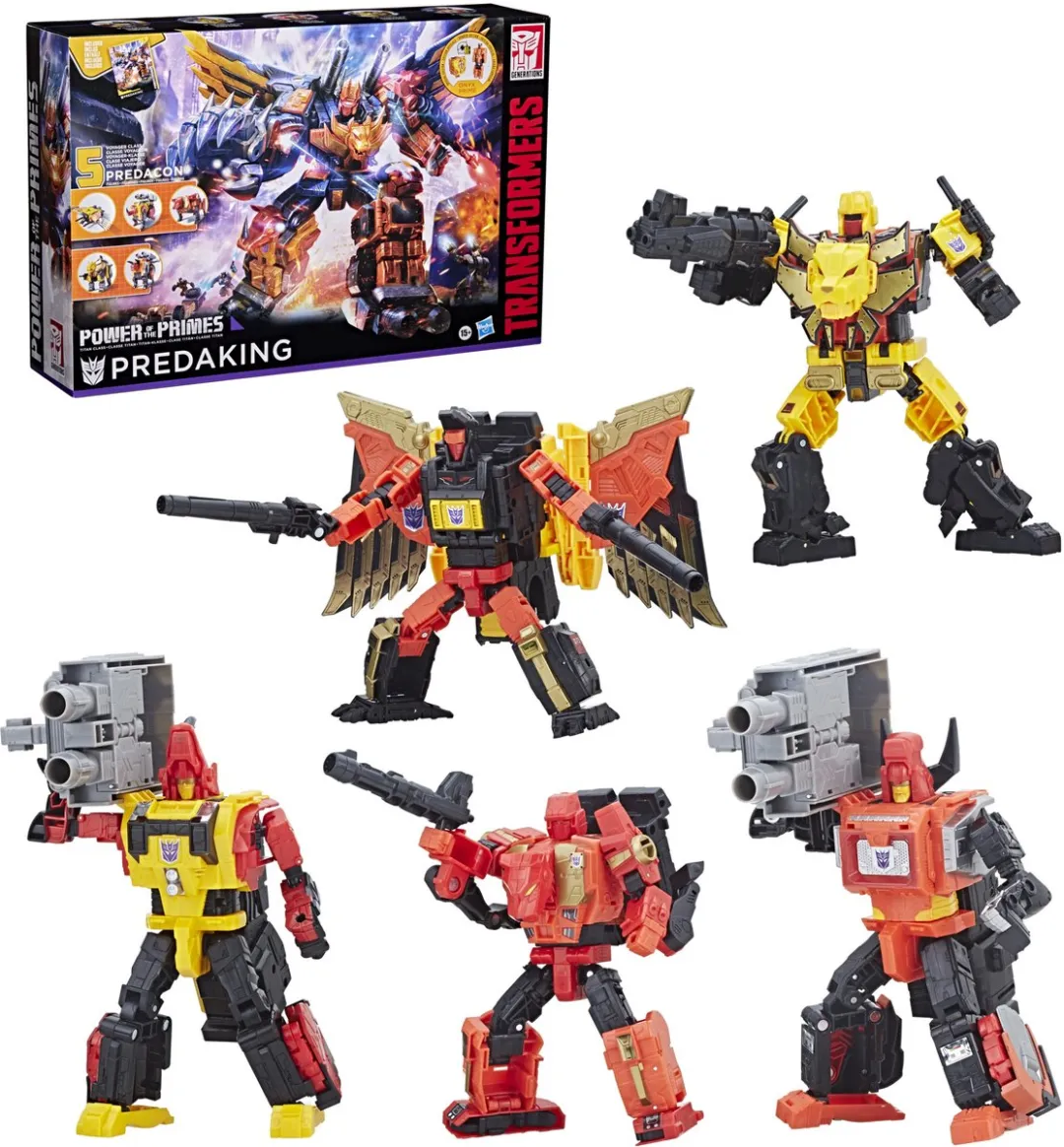 Hasbro Transformers Titan Class Predaking - Power of the Prime 45cm