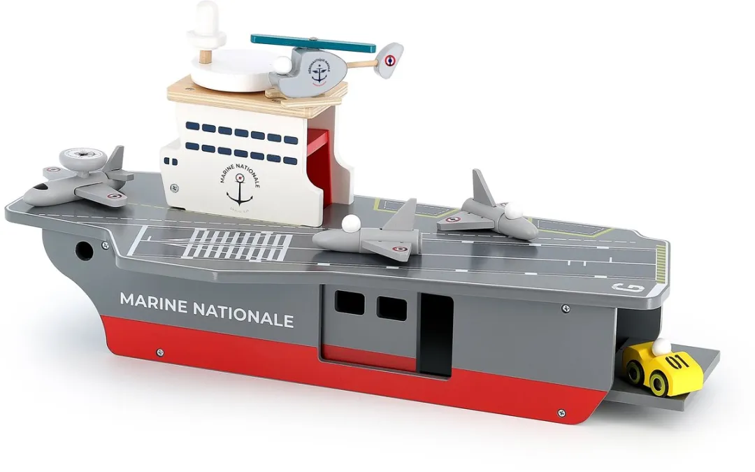 Vilac Vliegdekschip Houten Speelgoed 9305