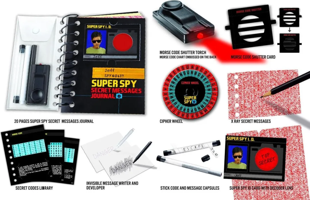 4M Kidzlabs Spy Science - Geheime Boodschap - Spion set